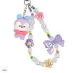 BT21 미니니 러블리 비즈 스트랩 키링 망 : 주식회사 쏠커머스