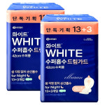 화이트 수퍼흡수 드림가드 수퍼롱 오버나이트, 16개입, 2팩 : 주식회사 올바른 -올핏