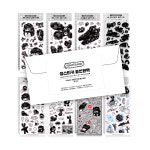 [ALL in ONE pack] 씰스티커 8종 올인원팩 v.1 : 밀디블랙