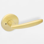 골드 방문손잡이 도어 문손잡이 문고리 무광 유광 중문 레버 셀프인테리어 도어락 심플 : 문지기닷컴