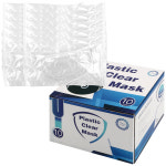 투명위생마스크10p (개별포장+박스케이스포장) : 하람커머스