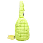 여성용 퀼트 체스트 백 클라우드 웨이스트 지퍼 클로저 퍼퍼 크로스 바디 슬링백 조절 : one2