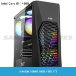 삼진네트웍스 i5-14500 내장그래픽 고성능 사무용 조립 컴퓨터 PC [i5-14500/DDR5 16GB/SSD1TB]  PS-TCMBSJ1396 : 삼진네트웍스