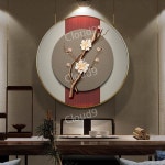 초밥집 액자 일식집 일식 스시집 배경 레스토랑 매화 벽지 포스터 A 50x50 블랙 우드( : 클라우드나인626