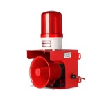 주차장 입구 경광등 지하주차장 경보등 경고등 공사장 알림 무선모델 화재음 및 조명경보음/220V : 통달상점