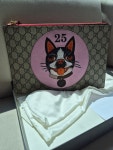 구찌 고양이 패치 클러치백 풀박스 S급 GUCCI CAT POUCH FULLBOX : 올디구디