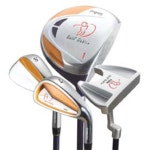 【어린이용】【MEGA GOLF Goblin Junior Club Set】 메가 골프 고블린 주니어 클럽 세트 5개 (1Wood+3Iron+Putter) 【무료우송】... 