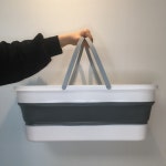 대형고무다라이 고무통 사각 접는 대야 접이식 특대형 : 우양기프트몰