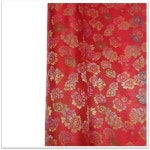 칠색장미수화단 5색 꽃무늬 플라워 폴리에스터 한복 원단 비단 천 원단 만들기 : 윤원단