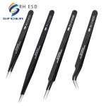 RHINO 브랜드 RH-310 ESD 핀셋 정전기 방지 고정밀 수퍼 하드  시계 : 러블리유하