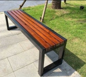 운동장 긴 의자 공원 쉼터 평벤치의자 버스정류장 길이 1.5m 호두색 : 이앰