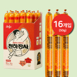 [건강하닭세트] 진주햄 천하장사 오리지날 800g+건강하닭 700g+할라피뇨&치즈 728g 국내산 닭가슴살 소세지 : 진주햄