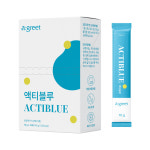 액티블루 수분충천 비타민 이온에너지 음료 레몬맛 14포(1박스) : 오가닉팜 스토어