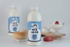 청원목장 바보아빠 농후발효유 프리미엄 플레인 요거트 1000ml X 1개 / X 2개 : 아하굿마켓