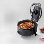 자동회전 냄비 전동 기계 볶음 오븐 볶음밥 식당 통돌이 업소용 스페이스 그레이 : 재민이몰