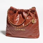 샤넬 CHANEL 22 핸드백 브라운 AS3261 B08037 NY562 : 럭스마라