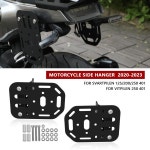 오토바이 새들 가방 지지대 바 장착 브래킷 사이드 러기지 랙 Husqvarna Svartpilen 125 200 401 : 즐거운유하