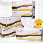 각티슈 천연펄프 미용티슈 2겹 200매 24개 : 주식회사 바른생활