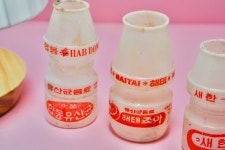 옛날 요구르트 3개 합동유산균 해태조아 새한 근대사 레트로 빈티지 소품 : 꼬마눈사람