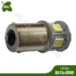 고품질 LED 방향 지시등 후방 램프 역방향 조명 DC6.3V 12V 24V 1156 1056 R5W P21W 1141 BA15s BAU15s 무료 배송 로트당 5 개 : amuseby