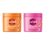 썬실크 헤어 트리트먼트 400ml 2종 헤어팩 선실크 Sunsilk 오렌지 핑크 : 마마앤와와