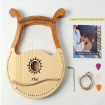 19음계 휴대용 마호가니 미니하프 님프 우드 : 쇼핑밸런스