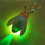 반딧불이만들기 어린이집 유치원 가을 미술 활동 만들기 : 안녕무지개야