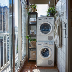 홈던트하우스 틈새수납장 슬림 틈새 수납 조립식 수납장 세탁기틈새장 200 300 900 4단 : 모아랙