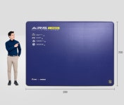 제백 에어리스 프로 240 2세대 아이보리 +펌프 캠핑 에어 매트 : 캠핑 팜