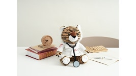 호의랑 의사가운 호랑이인형 : 주식회사 호랑이가게