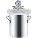 에폭시 탈포기 우레탄 레진 소포 수지 진공통 탱크 6L 배럴 : 허브플레이스