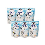 샤워메이트 말랑카우 말랑이 버블 핸드워시 화이트우유향 리필 250ml x6개 : 크린다미