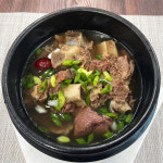 2팩 고깃집왕건 알짜 갈비탕 소갈비탕 맛집 국밥 밀키트 : 고깃집 왕건