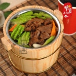 스텐 나무 식힘통 스시 오마카세 업소용 초밥통 김밥 일식 내츄럴 칼라 16 cm+뚜껑 : 에이르직구