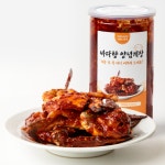 바다향명가 숯불구이 양념게장 속이 꽉찬 꽃게장 1kg : 바다향명가