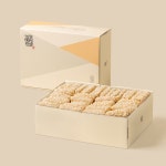 수제 유과세트 찹쌀산자 쌀강정 명인한과 (반반1.3kg) : 강릉명일한과