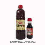 홍일식품 홍일점 특허 받은 만능 소스 편스토랑 홍게맛 액젓 900ml 1병 : 하이칸코리아