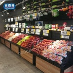마트매대 야채 채소 진열대 과자 과일 슈퍼 판매대 가판대 전시 다기능 스탠드 청과 랙 마트 슈퍼마켓 160x80x208cm : 퐁퐁공장