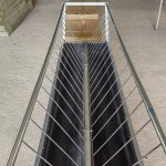 여물 모이통 급여기 급식기 먹이 배식 소 대형 급식통 길이1M 폭40CM 높이40CM여물통 : 이지스토어2