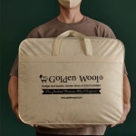 골든울 양쾌한숙면2종세트 사계절차렵 양모플러피토퍼 (세탁망증정) : 골든울-GoldenWool