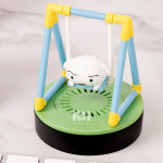 짱구 피규어 그네 방향제 차량용 데스크용 고체방향제 디퓨저 입체 실내 탁상용 : 모든지85