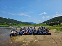 가평 강촌 춘천  ATV 서바이벌, 사륜바이크, 카누, 카트, 스쿠터, 자전거 당일사용가능 : 강촌북청레저
