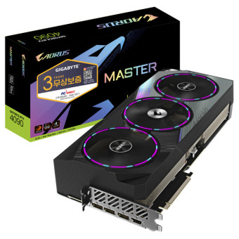 기가바이트 지포스 RTX 4090 AORUS Master D6X 24GB 그래픽카드 피씨디렉트 : ebizinfo