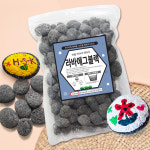 세경팜 라바 에그스톤 블랙 3kg 라바스톤 돌그림그리기 : 세경팜