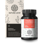 네이처 러브 NATURE LOVE 엽산 Quatrefolic 180정 독일 내수용 천연 아카시아 섬유 사용 영양 보충 제 : 티포인트12
