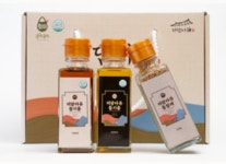 더담아유 국산 미니 기름 세트 [참기름 들기름 볶음깨 구성] 100ml / 180ml 선택가능 : 충북청주지역자활센터
