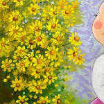 아트앤샵 박승희 원작 꽃분이의 웃음꽃(꽃길) 4호 : ARTNSHOP