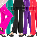 라인댄스복 댄스 랩바지 컬러 치마바지 B165 : 스탭랄라