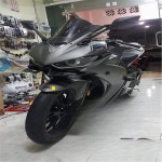 호환용 R3 13-18년 윙넷 윙렛 튜닝 파츠 용품 드레스업 꾸미기 스포일러 윙 A : 바이크영맨