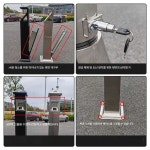 담배꽁초 쓰레기통 재떨이 스탠딩 실외 스텐 수거통 제품 고정식 재떨이통 : 비에이치에스몰